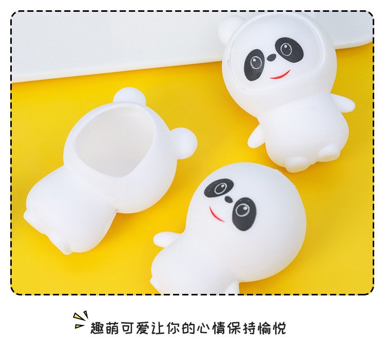 Dress-Up Panda Squishy Toy – additional product view