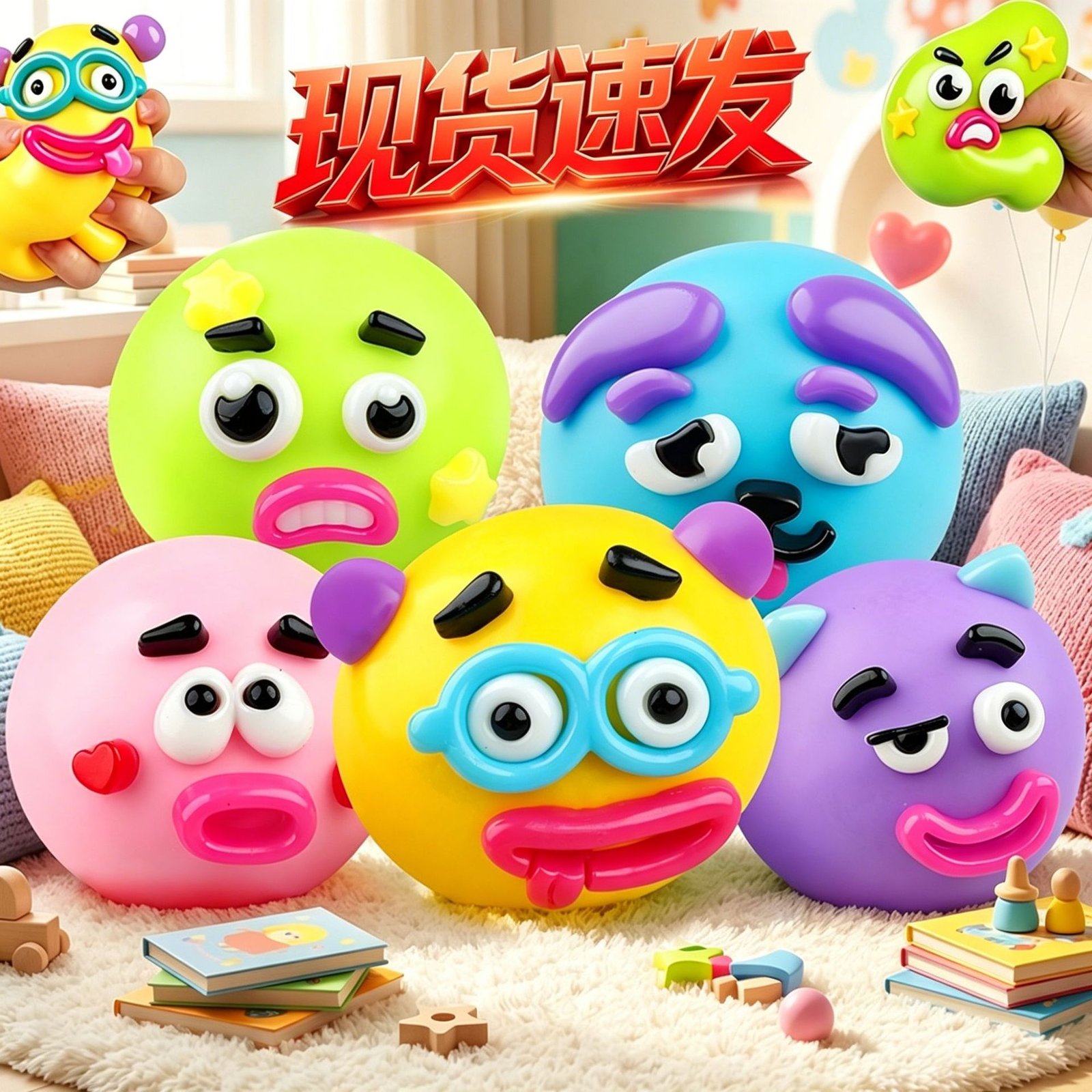 Dog Face Swap Squishy Toy – additional product view
