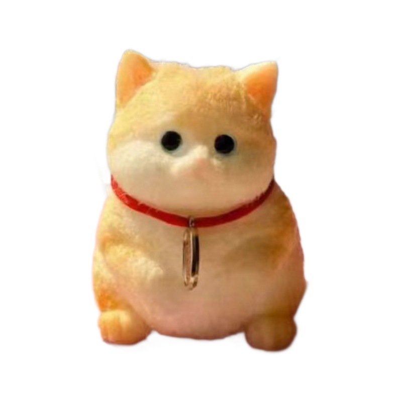 Chubby Orange Cat Squishy – additional product view
