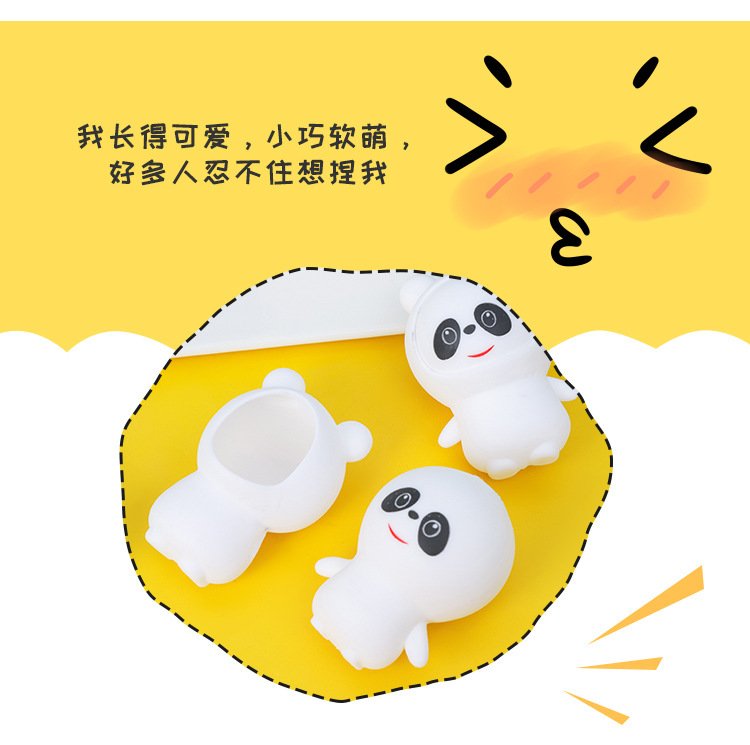Dress-Up Panda Squishy Toy – additional product view