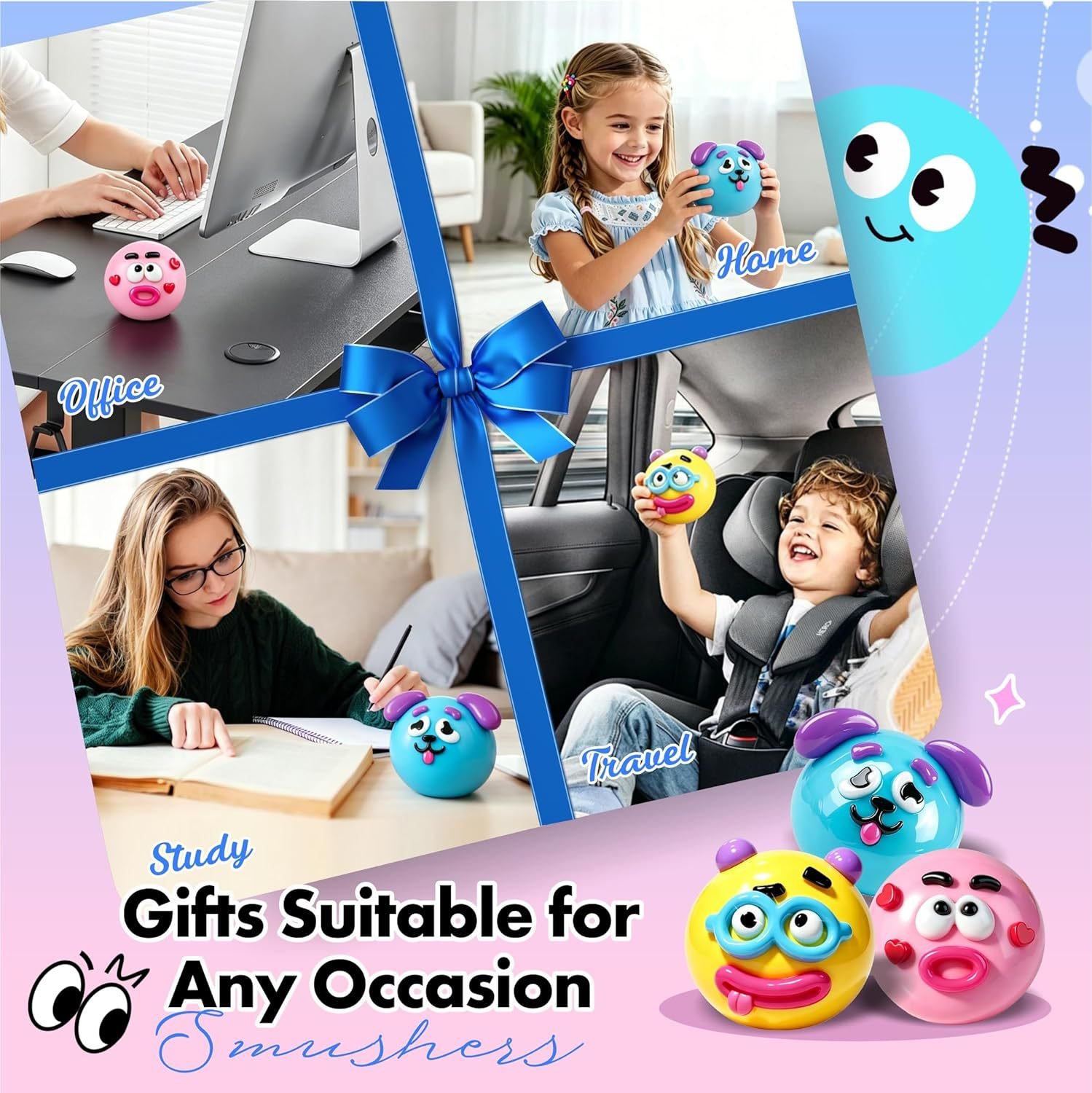 Dog Face Swap Squishy Toy – additional product view