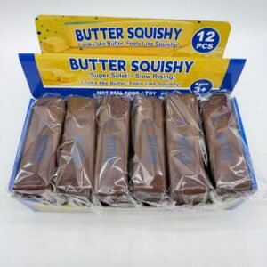 13.5 cm Black Butter Bar Squishy wholesale PU foam squeeze toy