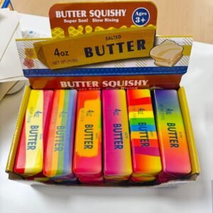 13.5 cm Rainbow Bar Squishy wholesale PU foam squeeze toy