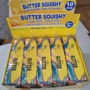 24 cm Marbled Blue-Corner Butter Bar Squishy wholesale PU foam squeeze toy