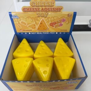 Triangle Cheese Squishy wholesale PU foam squeeze toy