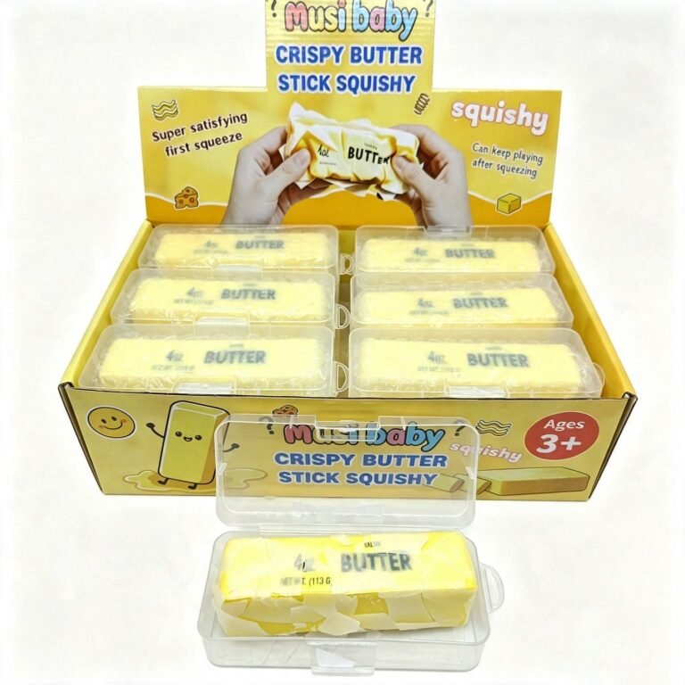 Crispy butter bar squishy from the food collection