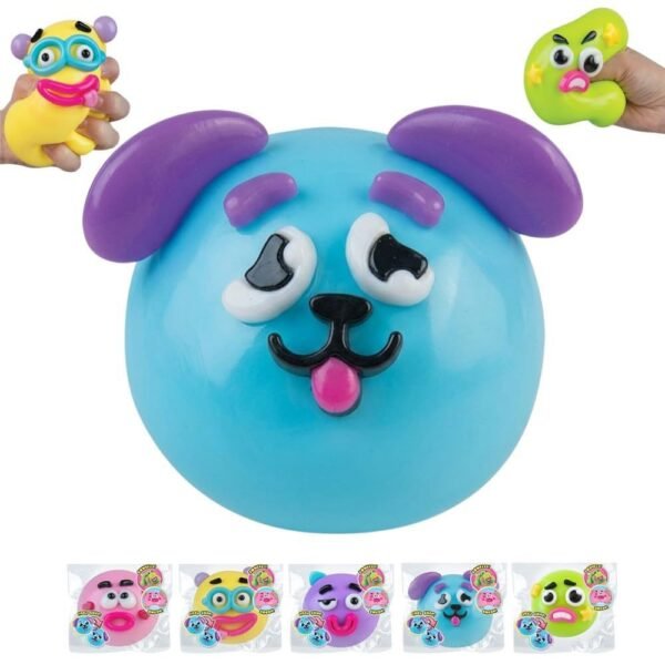 Dog Face Swap Squishy Toy