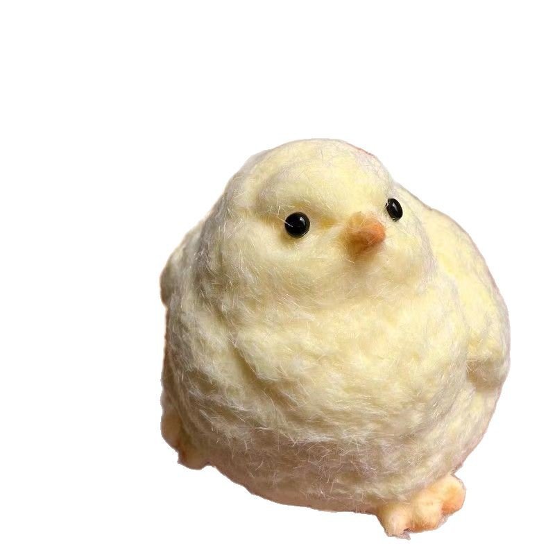 Flocked Chick Squishy — supplier product view
