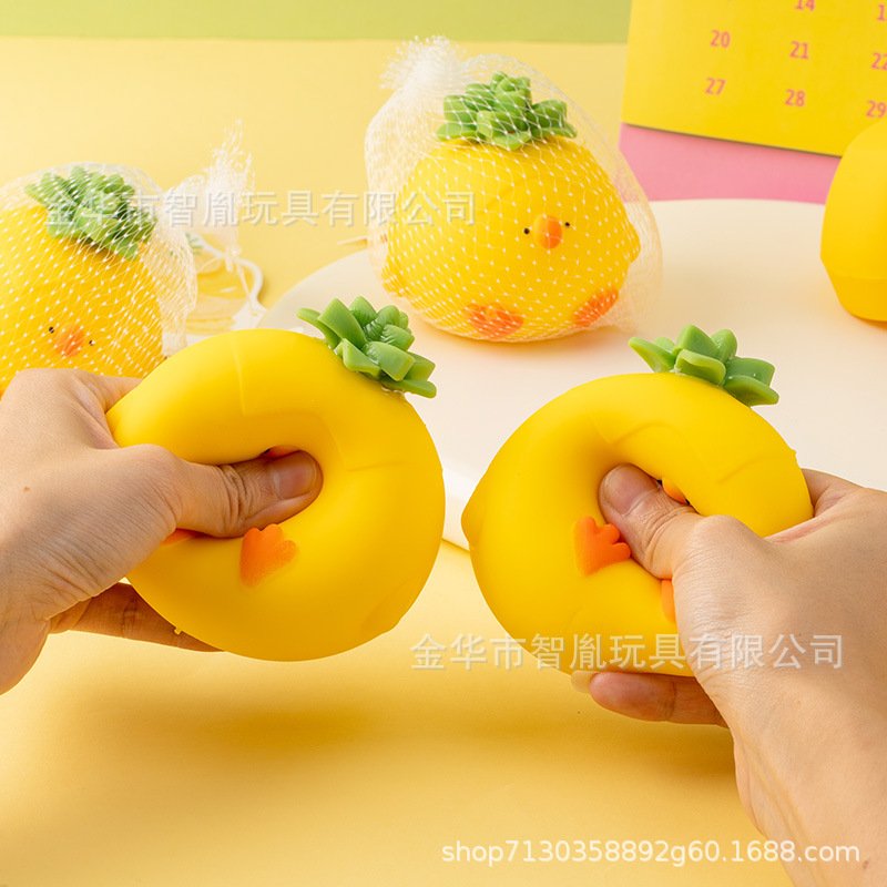 Flour-Filled Pineapple Duck Squishy — supplier product view