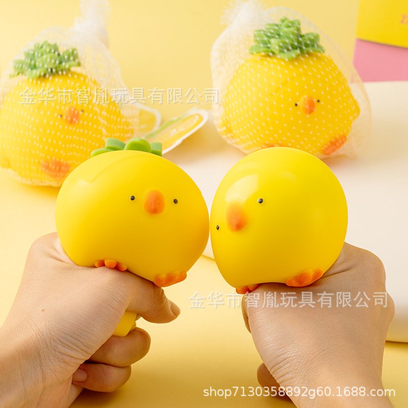 Flour-Filled Pineapple Duck Squishy — supplier product view