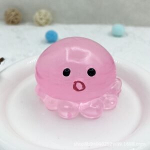Pink Bubble Octopus Squishy