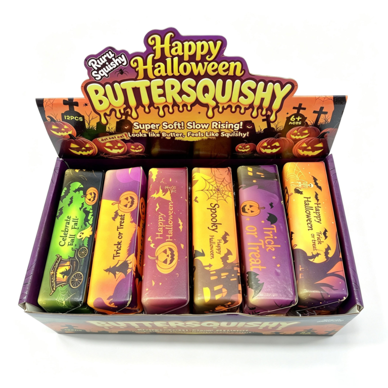 Halloween butter bar squishy wholesale display box